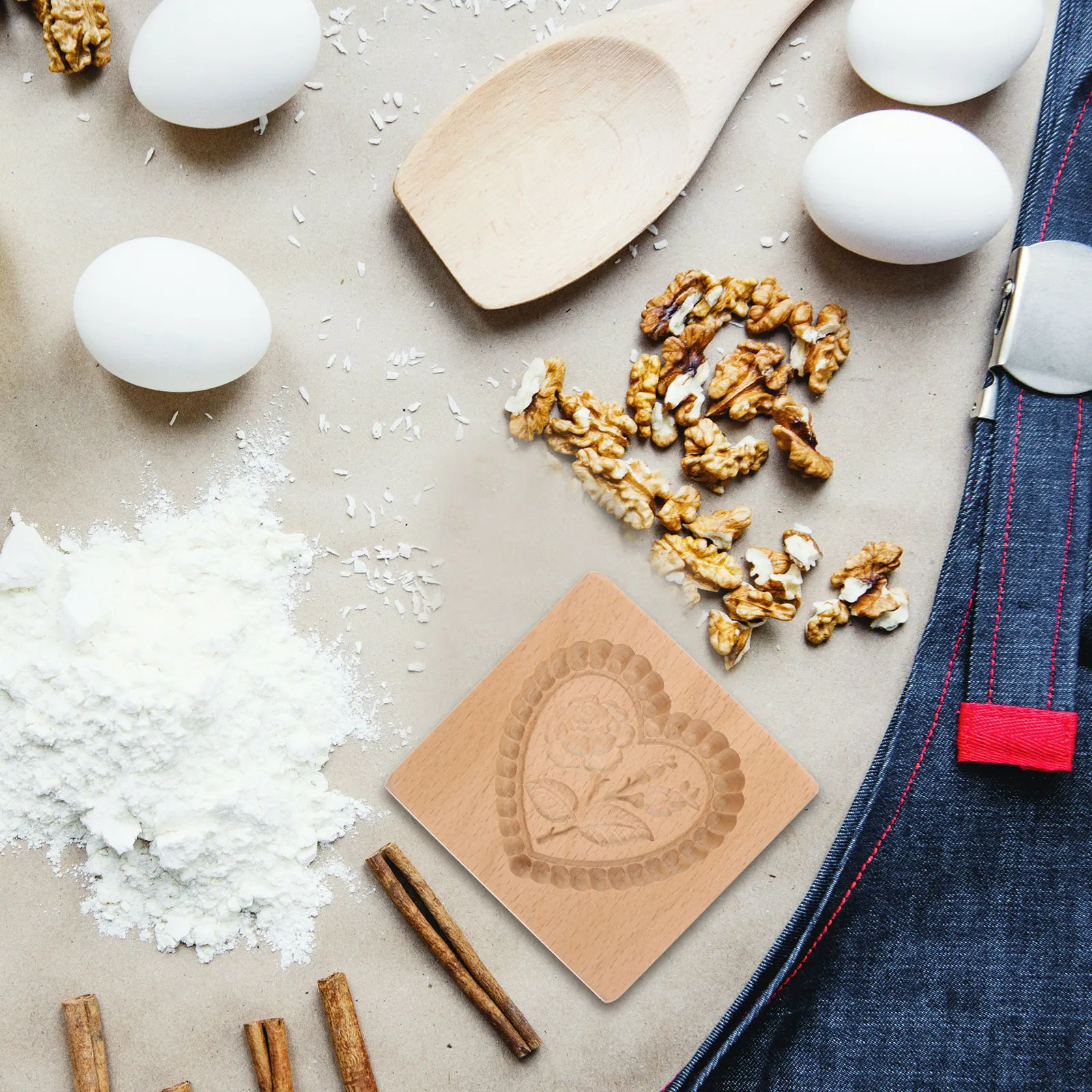 

Log Biscuit Mold Cookie Mold Baking Tool Kitchen Supply Clear Printing One Piece Molding Easy Demoulding Eco Friendly