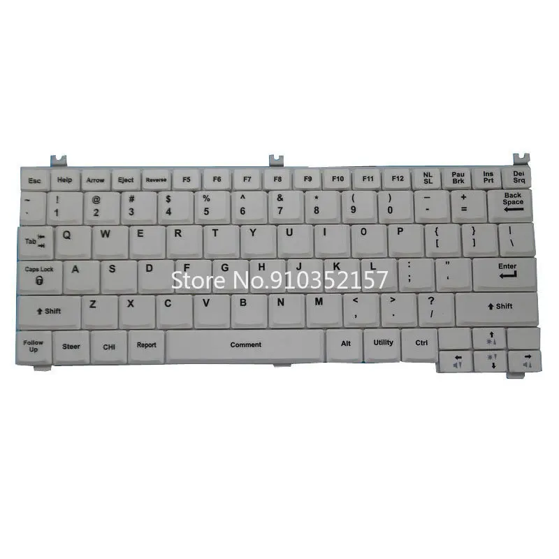 For GE Healthcare Ultrasound Keyboard For LOGIQ E BT06 BT07 5123732 NSK-C4A01 White English US