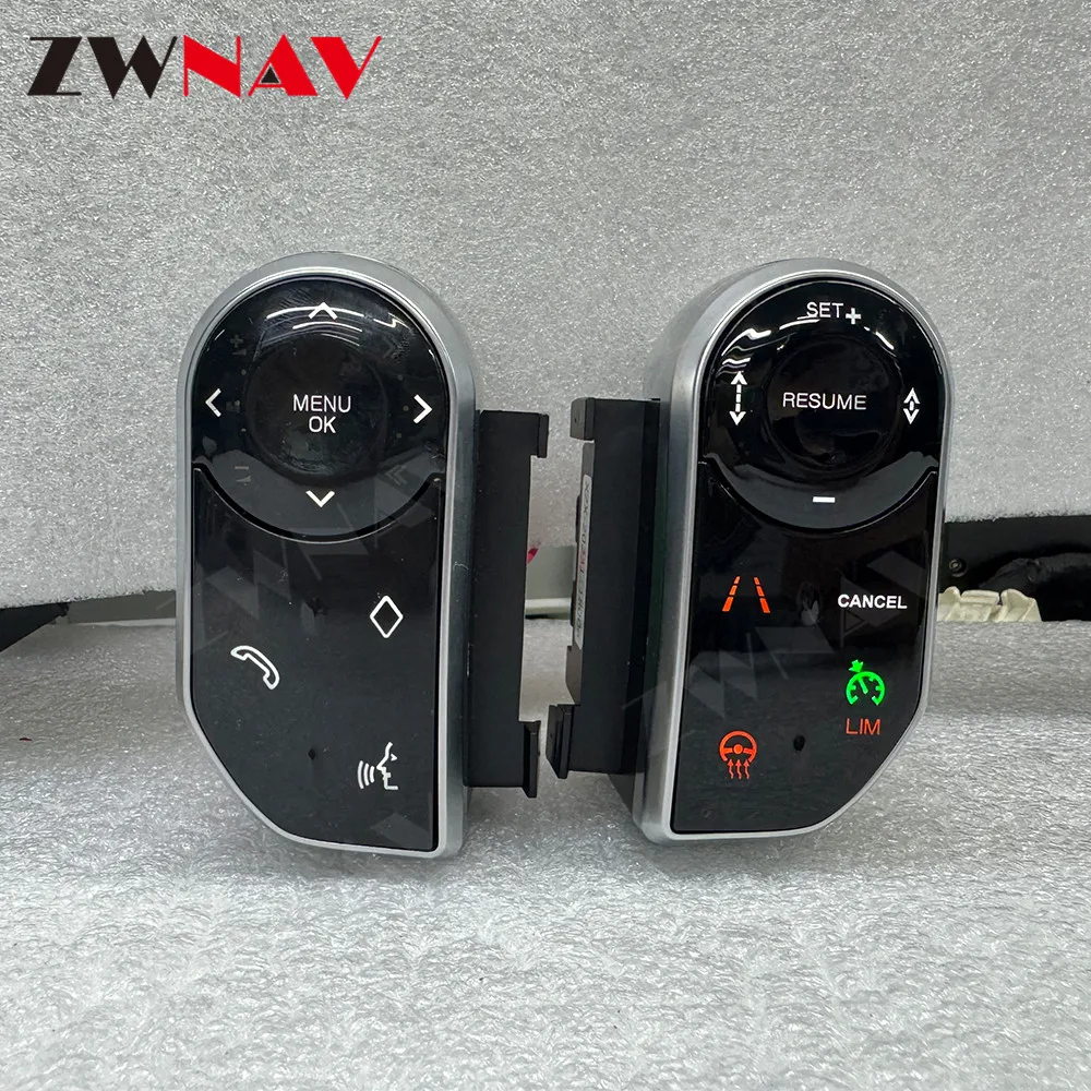 Car Steering Wheel Buttons For Range Rover For Vogue L405 Sport L494 For Land Rover Discovery 5 Style Keys Touch Button