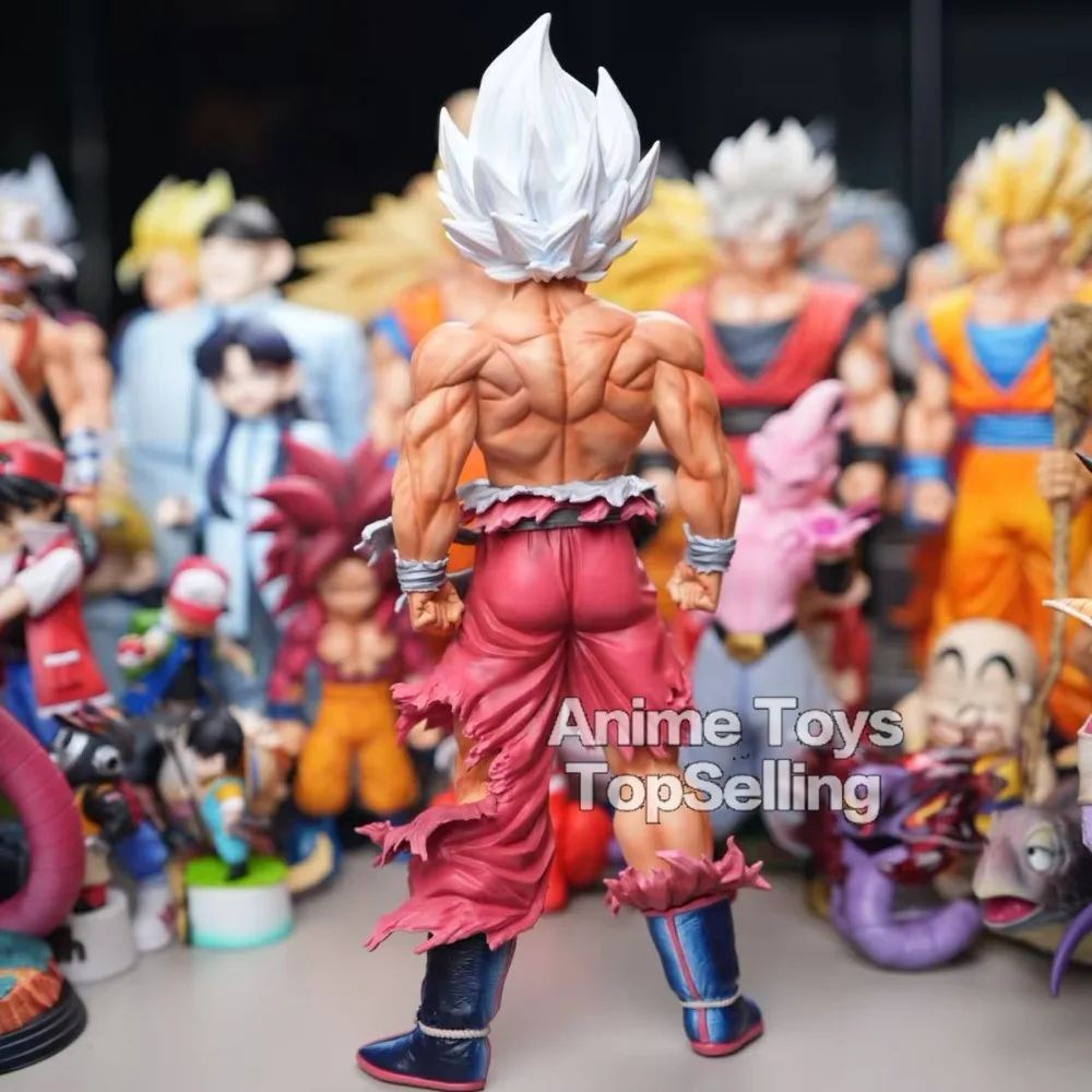 29 cm/11.42in Anime Dragon Ball Figure Super Saiyan Son Goku figurines d'action Pvc Statue bureau ornement Collection modèle jouet cadeaux