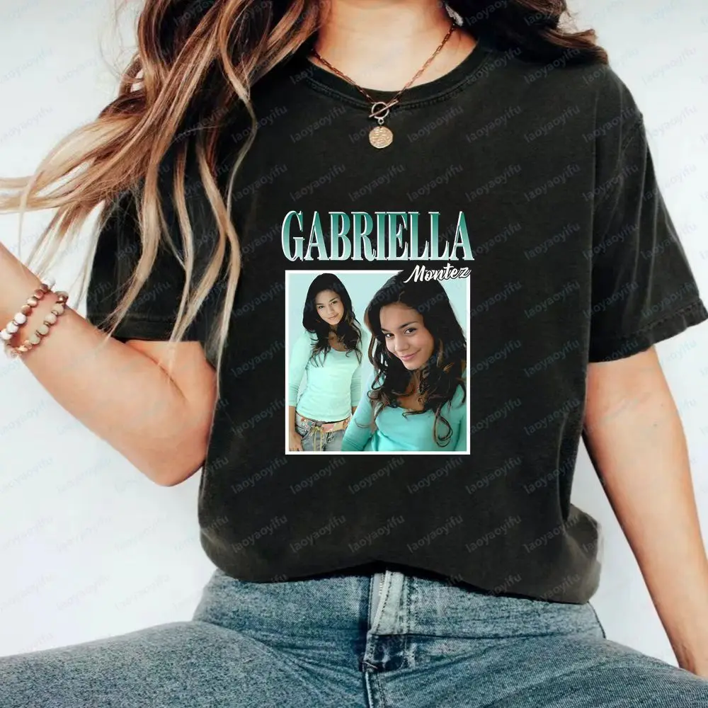 Gabriella Montez - Unique Fashion Summer Casual Trendy Multi-Purpose Men's and Women's Round-neck T-Shirt