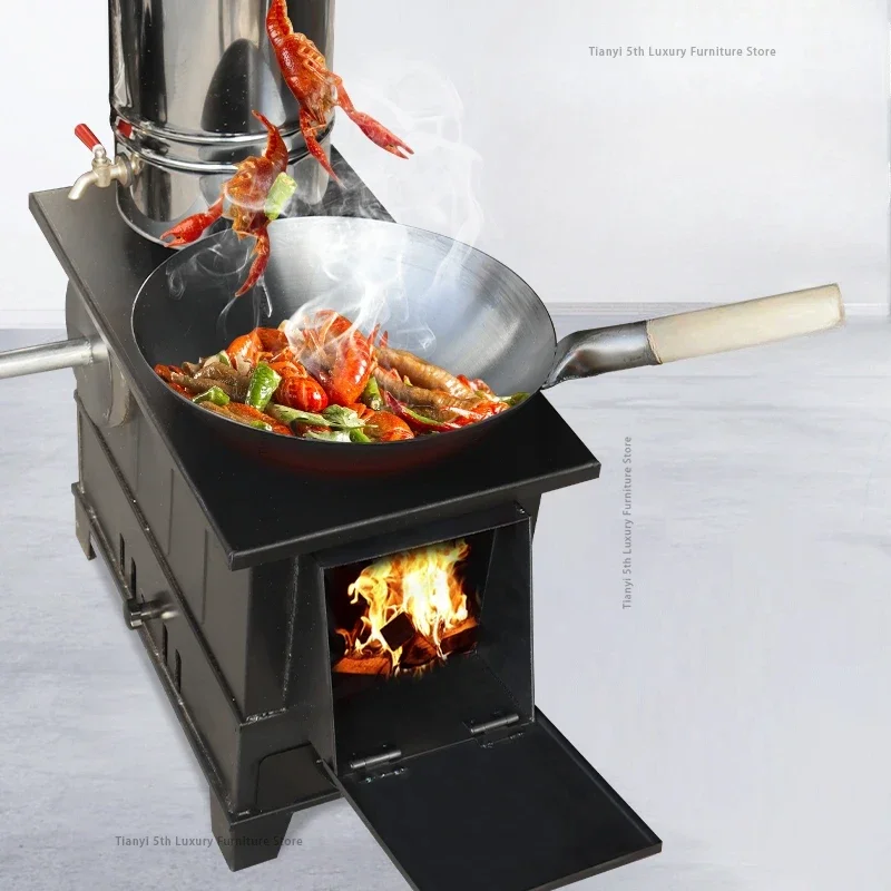 

Cooking Stoves Rural Patio Heaters Barbecue Grill Multifunction Cooking Stoves with Ovens Heaters Home & Garden Varmefyring FYPH