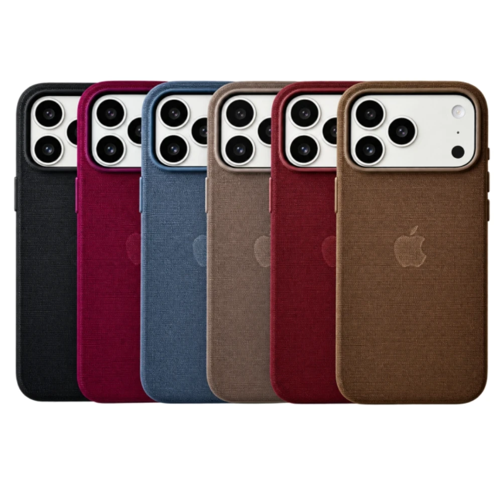 Oryginalne etui Tech Woven z obsługą MagSafe do iPhone'a 18 ProMax 18 Pro, z czujnikami dotykowymi, odporne na wstrząsy, z pogrubionym zderzakiem.
