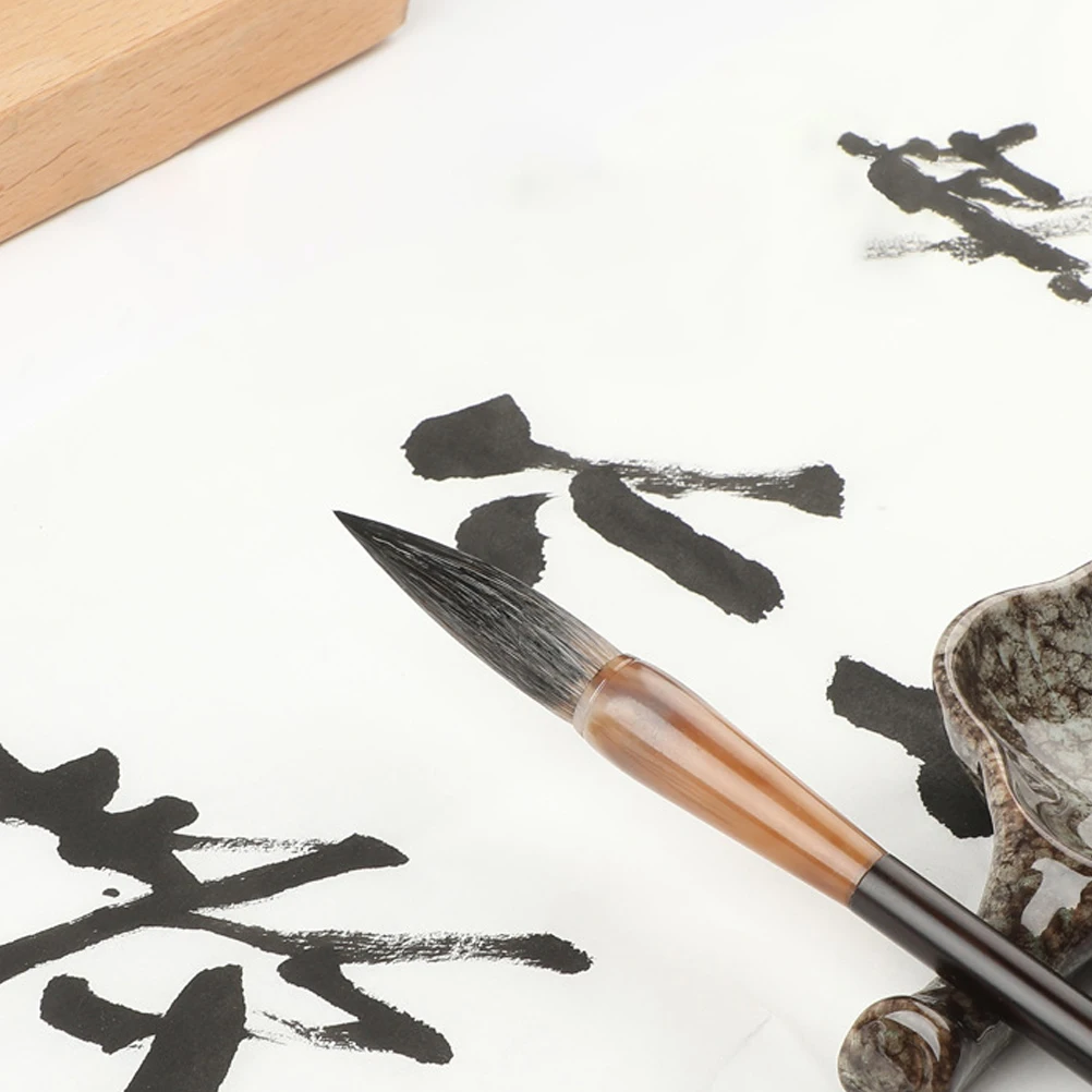 

3pcs Chinese Calligraphy Pen Brush Set Traditional Writing Painting Tool For Sumi Drawing Stationery Art Practice