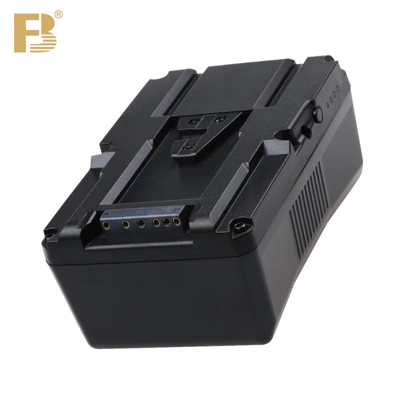 FB V Mount Battery VLB-140W Broadcast V Lock Battery for LED Video Light Photographic Light Camcorder Fill Light Power Monitor