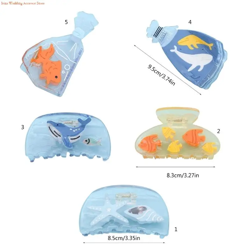 G92D Pazur do włosów Klip duży klip do włosów Pazur Pazur Elegancki szeroki uchwyt do włosów Barrettes mocne trzymanie spinki do