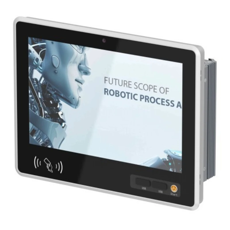 Embedded front switch USB interface industrial control all-in-one computer