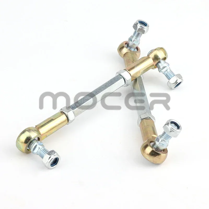 1Pair High Quality 90mm/110mm M8 Steering Tie Rod Kit Ball Joint For 2 Stroke Electric Mini Kids ATV Go Kart Buggy Scooter Parts
