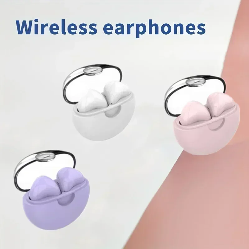 سماعات أذن بلوتوث Air A6C سماعات أذن لاسلكية مقاومة للماء سماعات بلوتوث سماعات صوت جهير مع ميكروفونات تحكم باللمس داخل الأذن