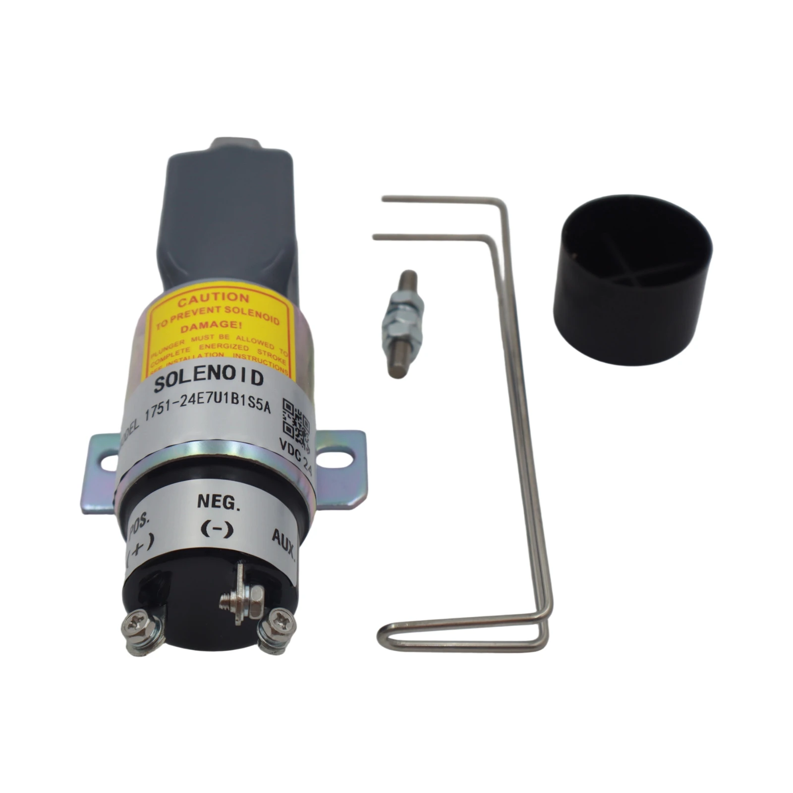 24V Solenoid valve 3864274 1751-2467UIB1S5A 1751-24E7U1B1S5A  SA-3933-24 SA-3766-T Fits for Mitsubishi Engine S6K 6D31 6D14