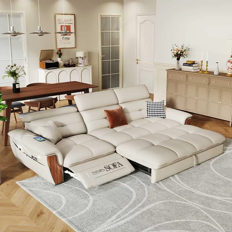 Relaksujące Leniwe Fantazyjne Sofy Salon Białe Nowoczesne Składane Pufy Sofa modułowa Nordic Designer Sofy Do Salonu Meble Domowe