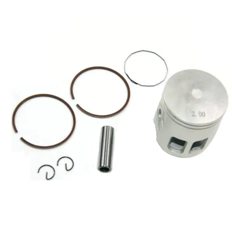 Motorcycle JOG90 Modified 54mm Piston & Ring Set (12mm Pin) For Yamaha 90cc 2 Stroke Scooter Monarelli JOG90 4DM