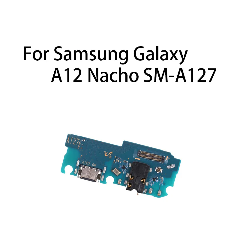 

Charging Flex For Samsung Galaxy A12 Nacho SM-A127 USB Charge Port Jack Dock Connector Charging Board Flex Cable