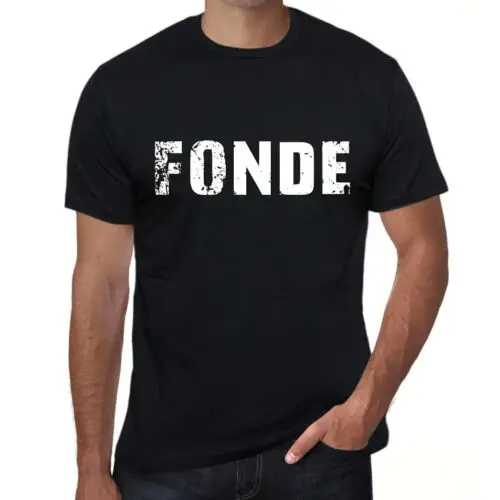 ULTRABASIC Homme Tee-Shirt Fonde Fonde T-Shirt Graphique Éco-Responsable