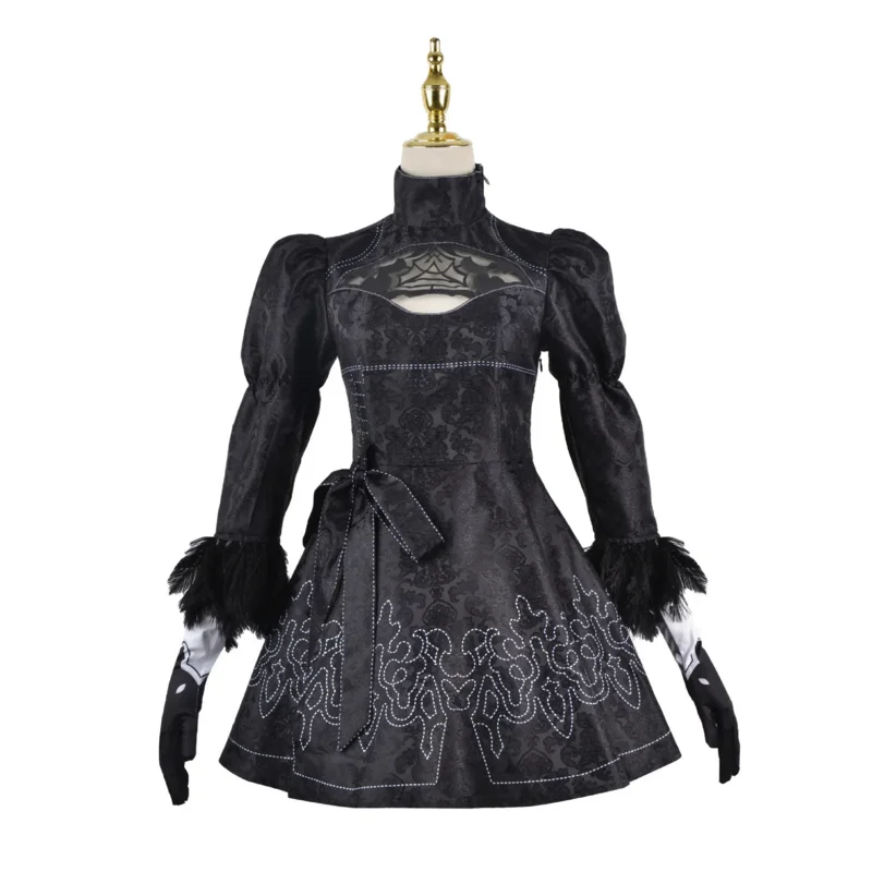 Cos Era Actress 2B Sister Cos Dress Youhar Anime Women's Dress CO Splay clothing