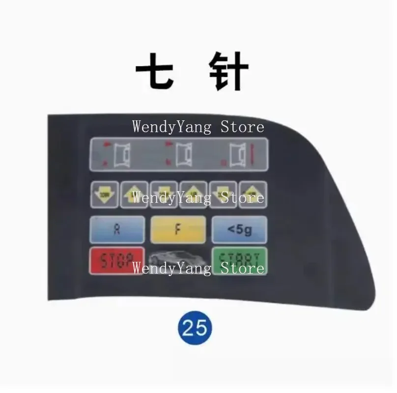 

1PC Dynamic Balancing Machine Accessories Tire Dynamic Balancing Machine Control Panel Operation Keyboard Button Touch Switch