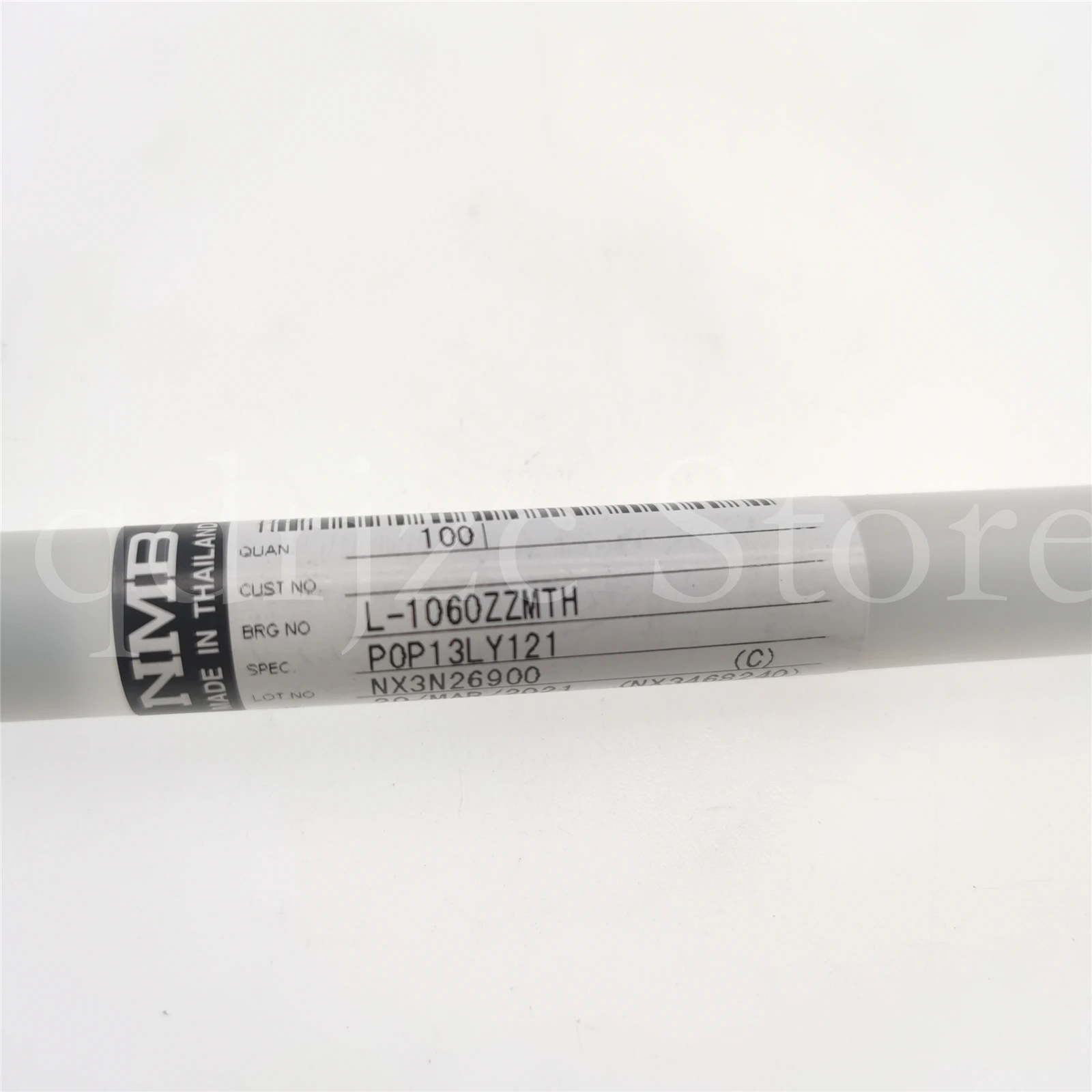 

（10 pcs）NMB Miniature ball bearing L-1060ZZMTHP0P25LY121 = MR106ZZ = 676ZZ 6mm X 10mm X 3mm