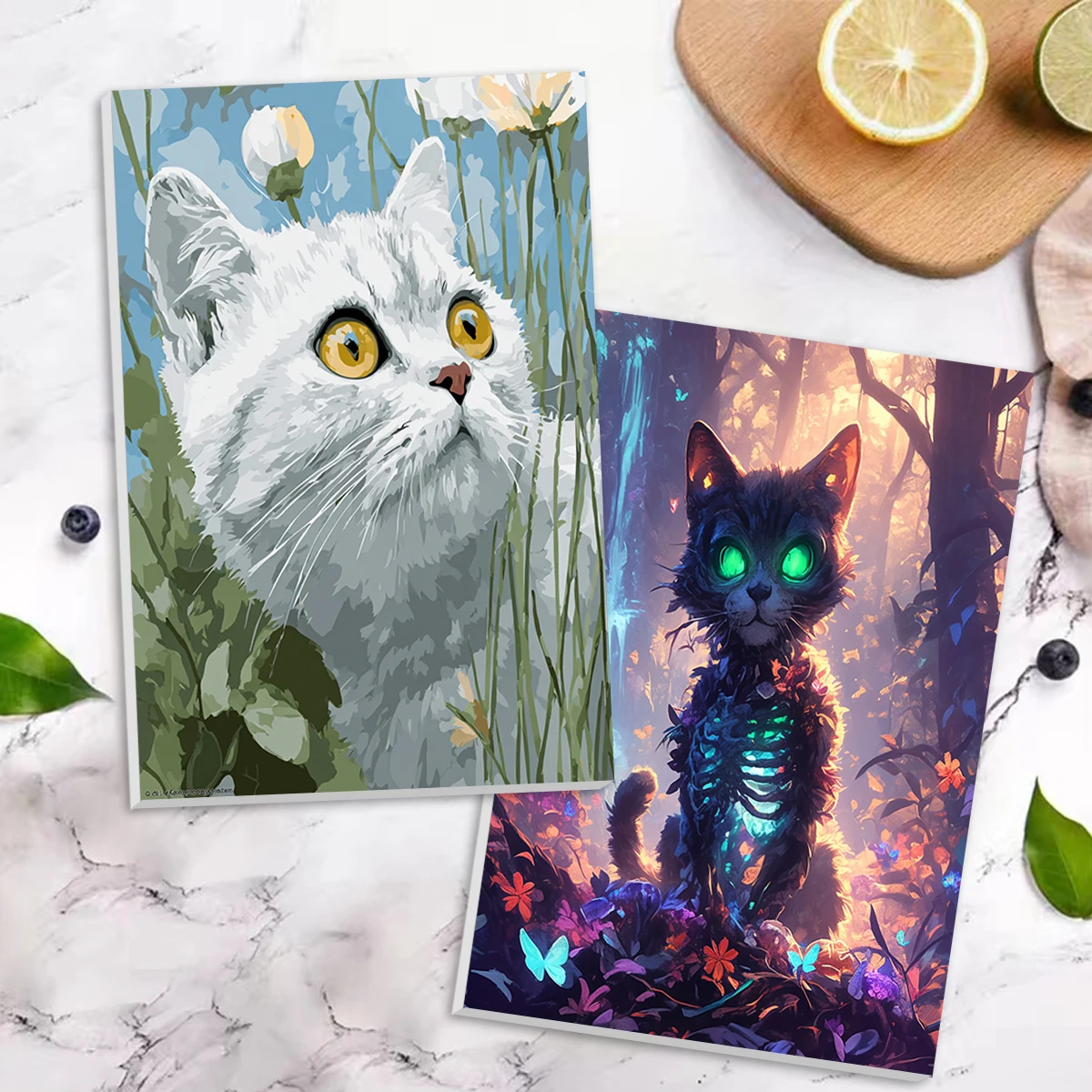 

SDOYUNO Painting By Numbers For Beginner Animals Cat Adult Coloring Wall Art Picture 20X30cm diy Frame Easy Watercolor Drawing