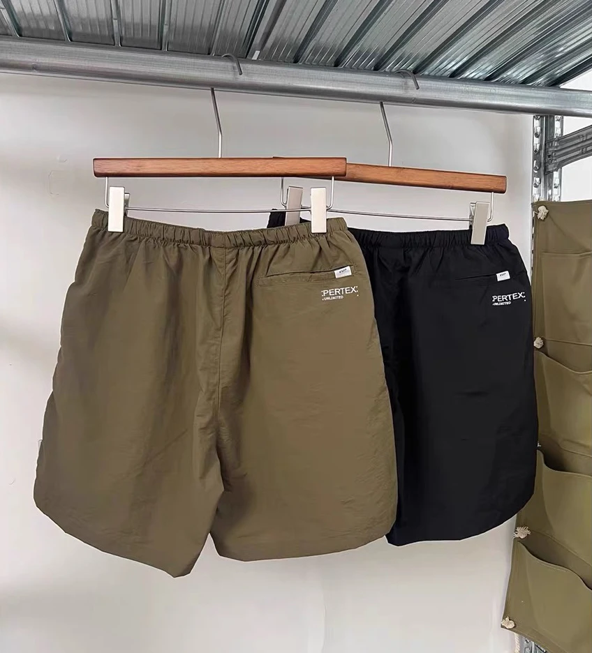 24SS WTAPS Beach shorts Nishiyamatsu Summer Outdoor nylon lightweight breathable nylon tracksuit pants