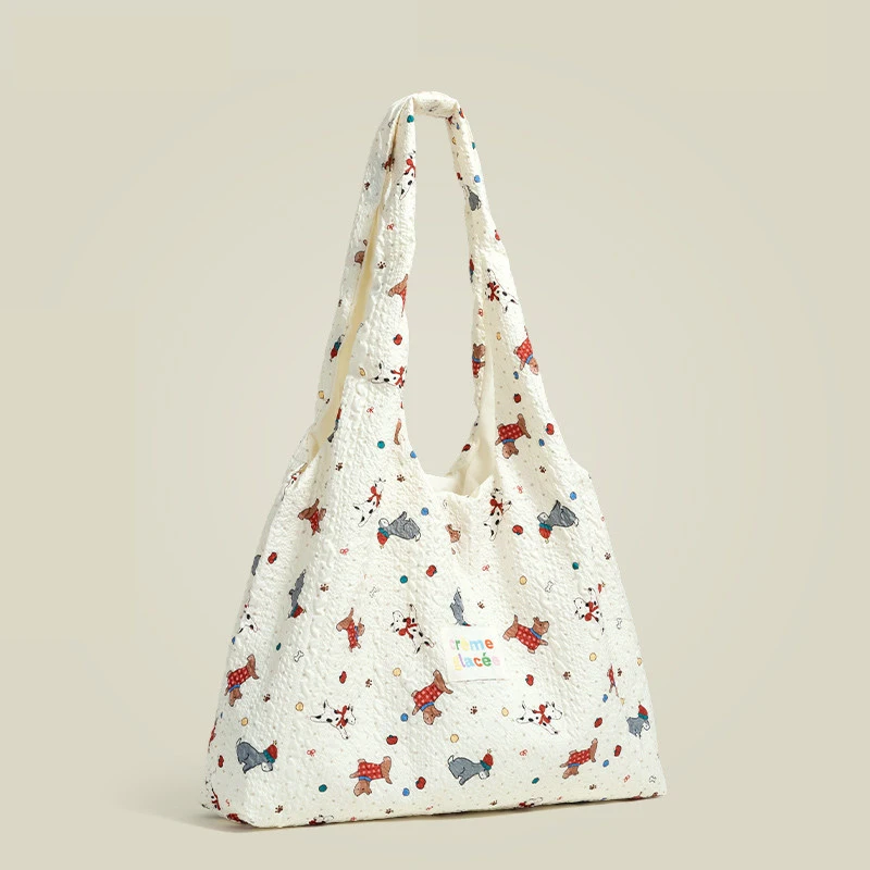 

Large Capacity Canvas Tote Bags for Work Commuting Carrying Bag College Style Student Outfit Book Shoulder Bag Bolsos Para Mujer