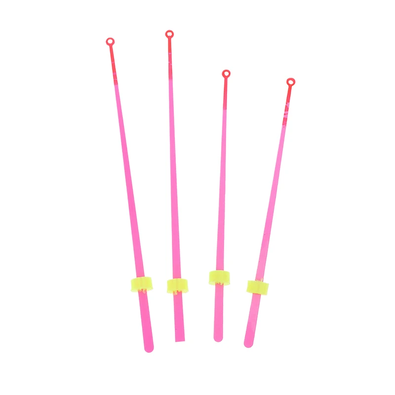 5 قطعة/المجموعة 12/14 سنتيمتر المحمولة الشتاء الجليد الصيد رود العلوي تلميح القسم بوبر مؤشر الصيد تمديد القطب معدات صيد الأسماك معالجة