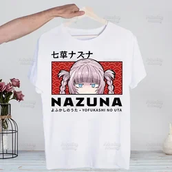 Yofukashi No Uta T Shirt Harajuku Call of the Night Manga TShirts Short Sleeve Fashion Casual Nanakusa Nazuna T-Shirt Tops Tees