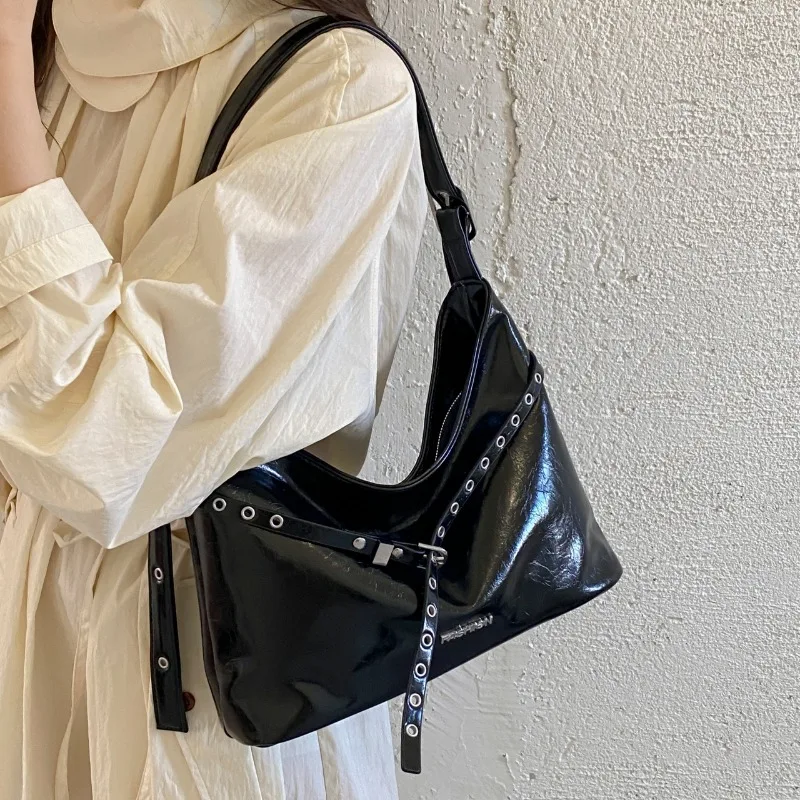 PU Retro Tote Bags for Woman Shoulder Bags Casual Women Crossbody Bag Purse and Handbags Designer Bags Ita Bag   Sac