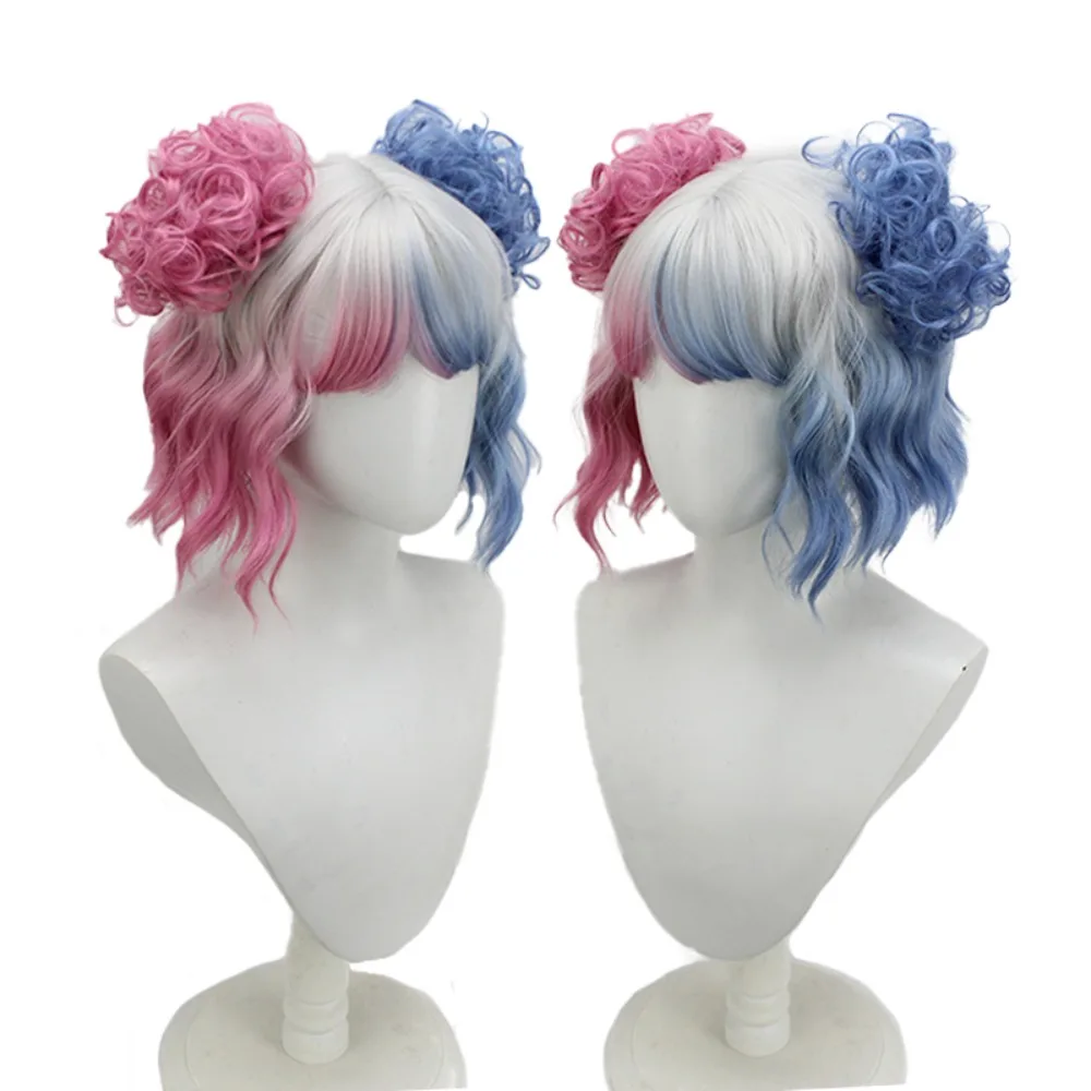 エニッド・シンクレア風コスプレウィッグ ウルフガール 2色の既製ヘア