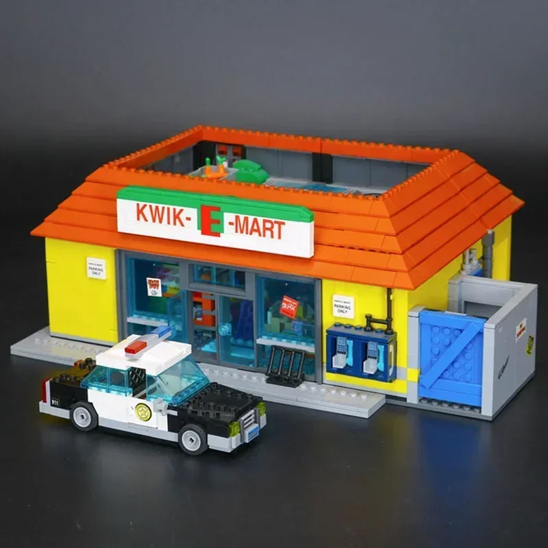 The Kwik E Mart And Supermarket Building Blocks 4