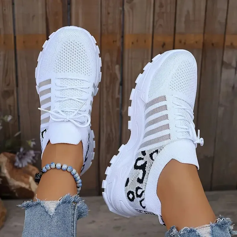 [Sneaker mit Leopardenmuster] leichte und atmungsaktive Freizeit-Sneaker für Damen. Damenschuhe, Verkaufsschuhe