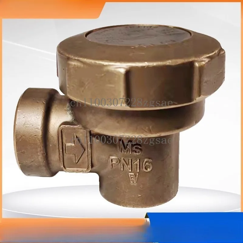 

Valve AV13 exhaust air valve BPT13X brass angle type internal thread trap
