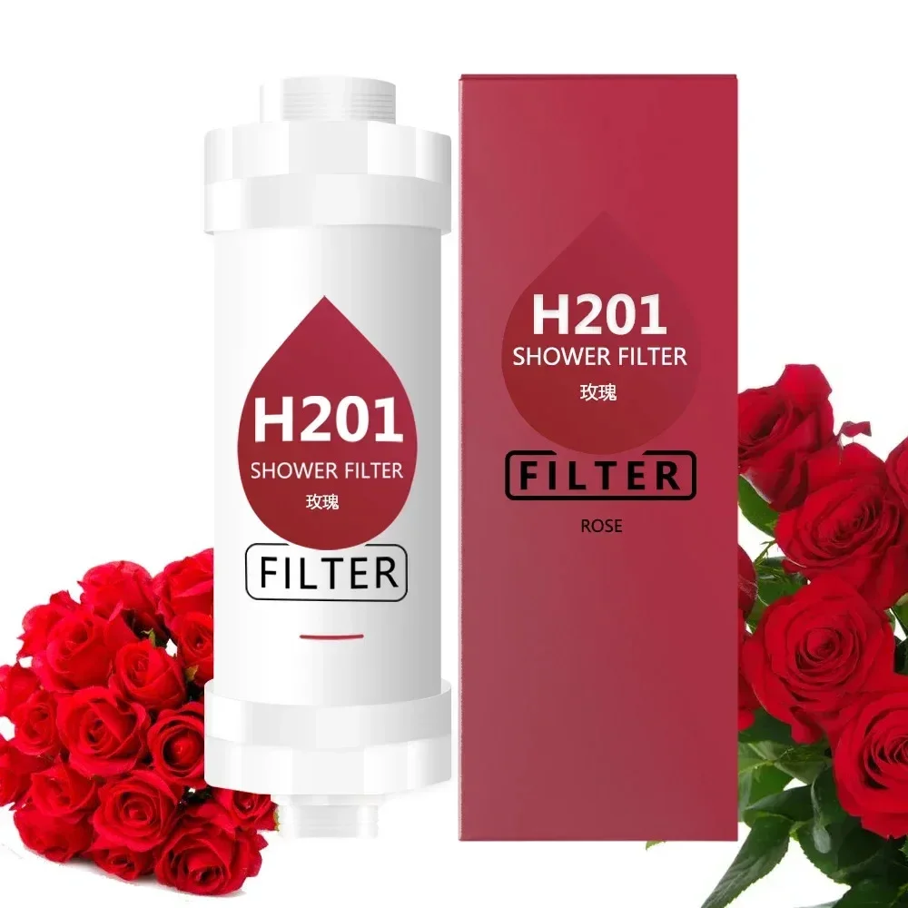 Shower Filter for Water Softening and Purification