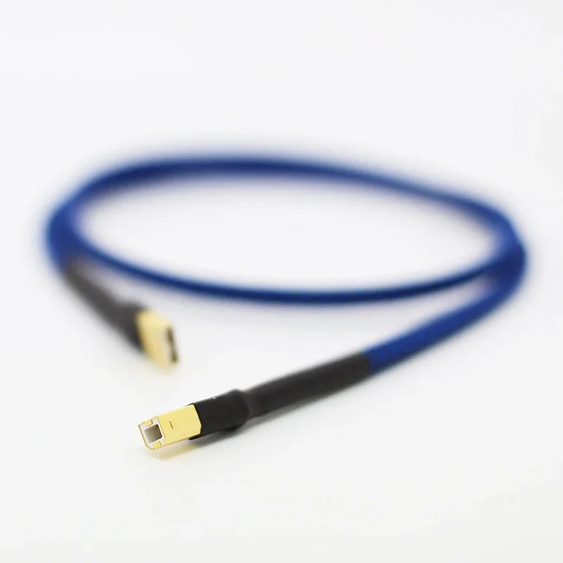 5N OCC Copper Hi-end USB Cable Type A to Type B Hifi Data Cable For DAC