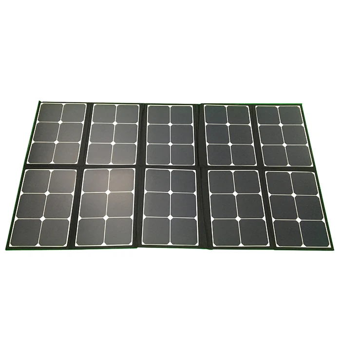 RV sunpower cell Folding solar panel 200W for hiking camping solar power