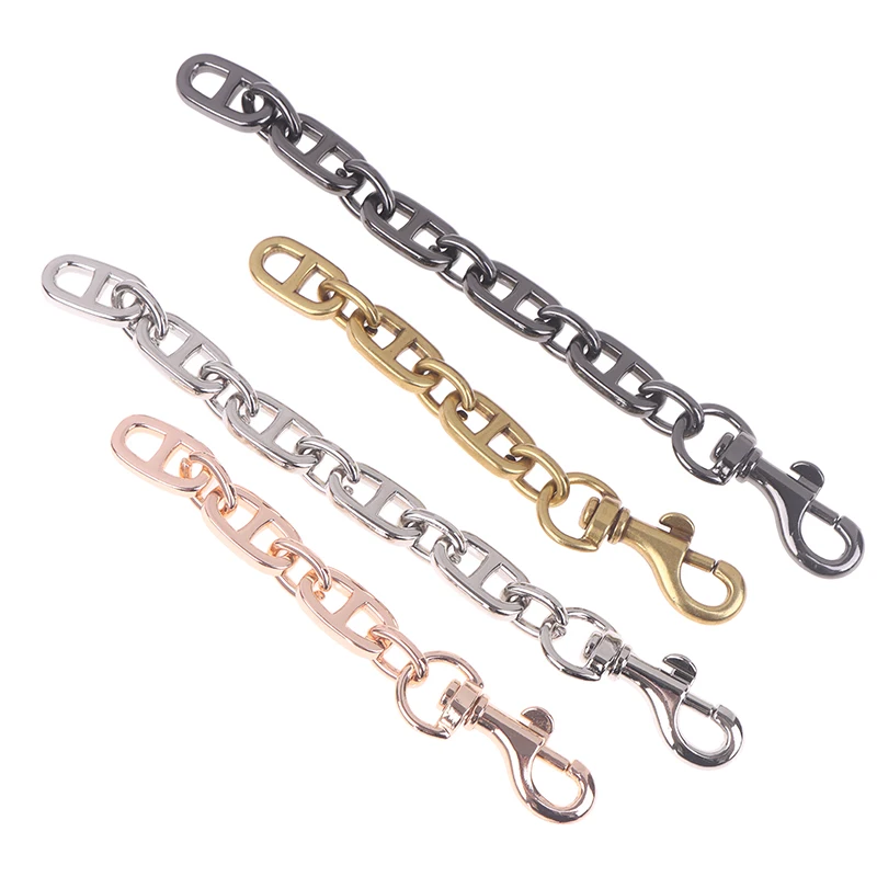 Alloy Bag Extension Chain Metal Chain With Round Hook Armpit Shoulder Bag Transformation Crossbody Bags Extend Chain