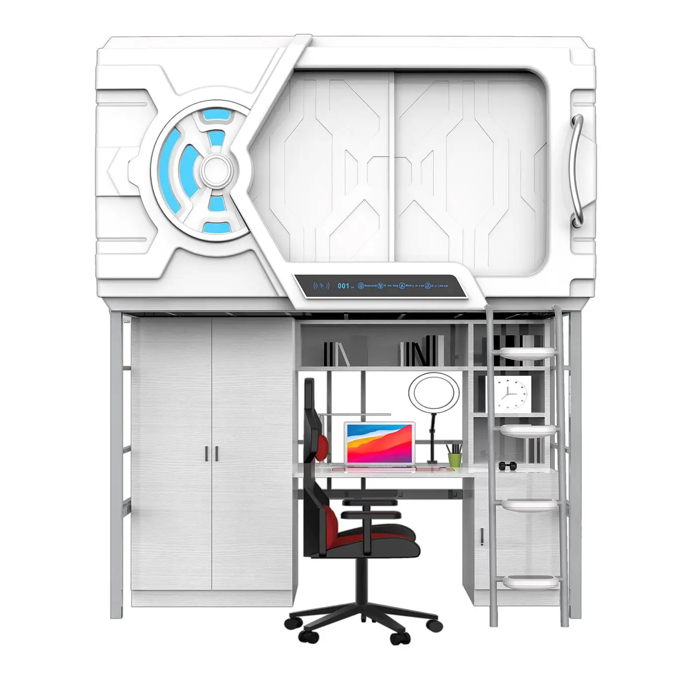 

Upper Bed Lower Table Combination Bed School Dormitory Upper Lower Study Table