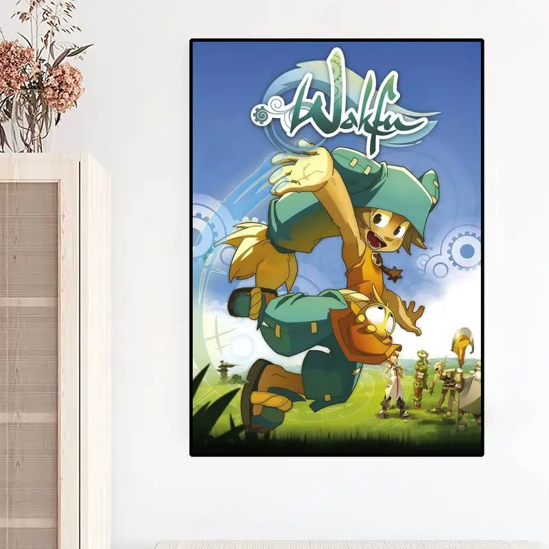 Game W-Wakfu Cool POSTER Prints Wall Painting Bedroom Living Room Decoration Home