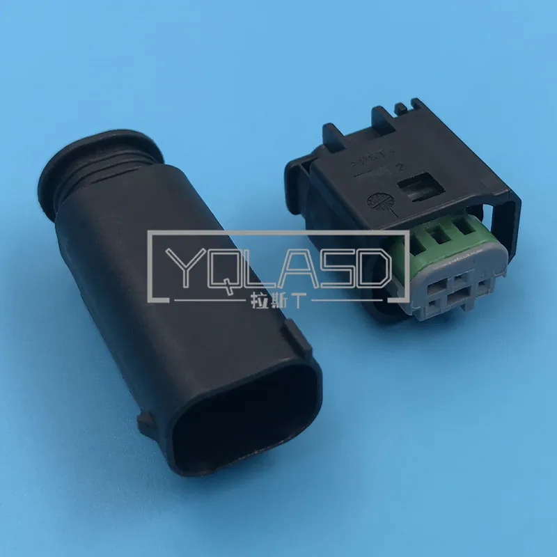 

1 Set 3 Way 968401-1 Auto Air Conditioning Pressure Switch Cold Air Sensor Wiring Connector AC Assembly 1J0972483 2-967642-1