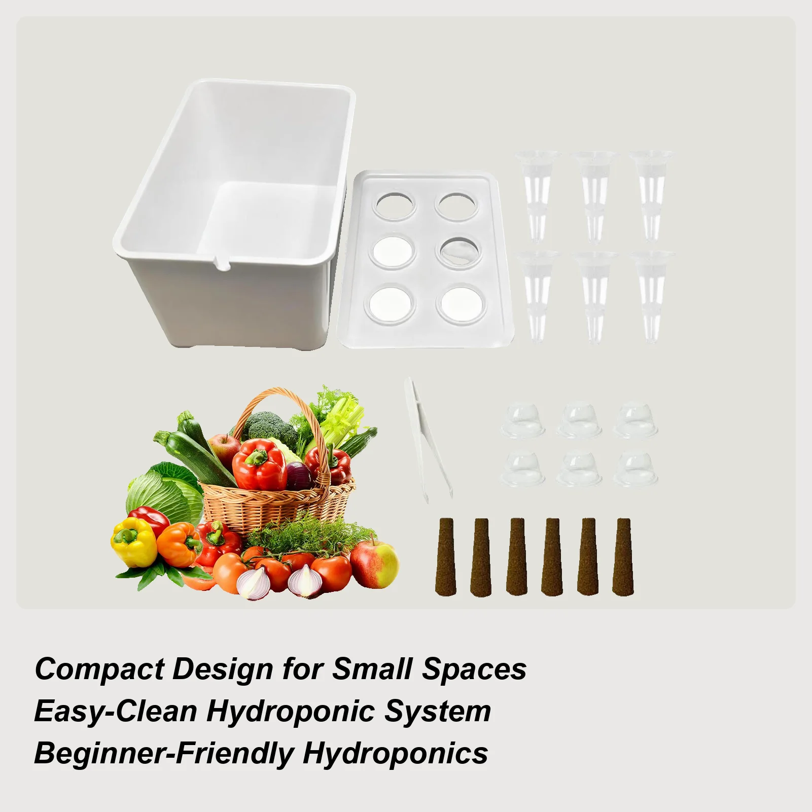 

Hydroponic Seedling Box Beginners All-Season Cultivation Indoor Hydroponics Planting Seedling Kit For Lettuce Flowers Balcony