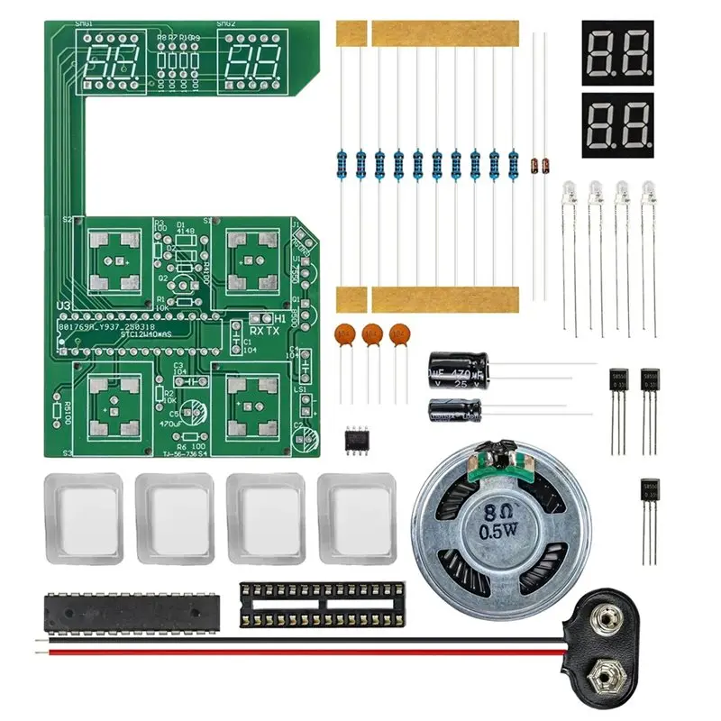 

Game Console Electronic Soldering Kit Teaching Practical Training Exercises Circuit Board Loose Part