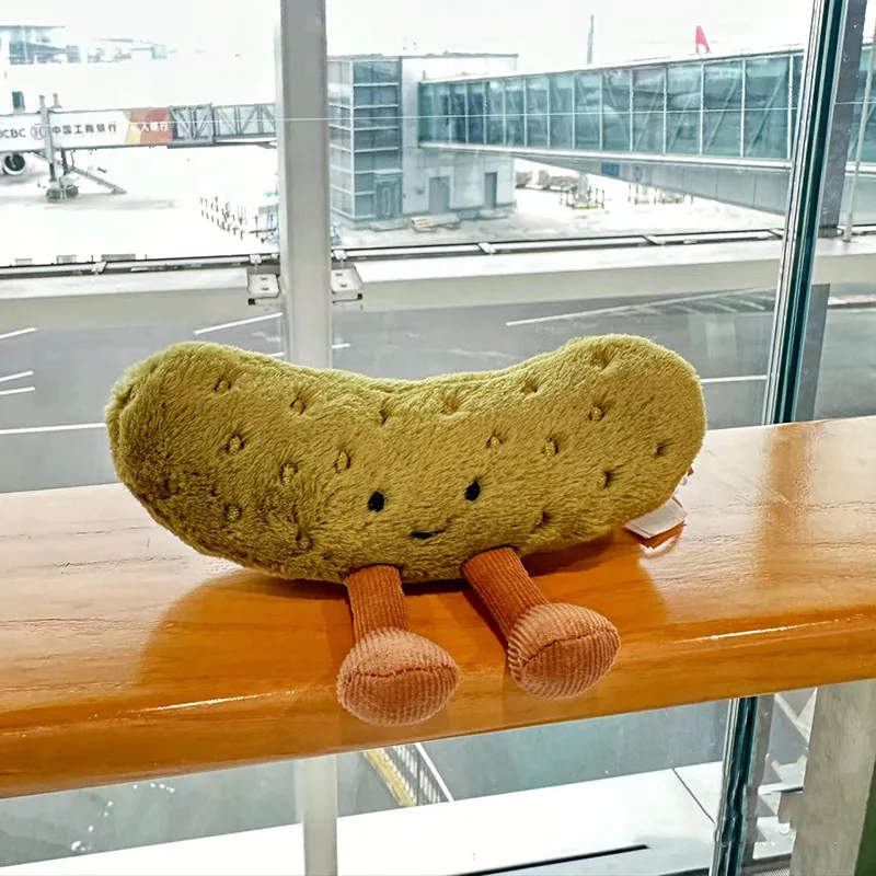 Cute Cucumber Potato Plush Toy Vegetable Doll Fun Kawaii Plushie Toys for Children Baby Birthday Gifts