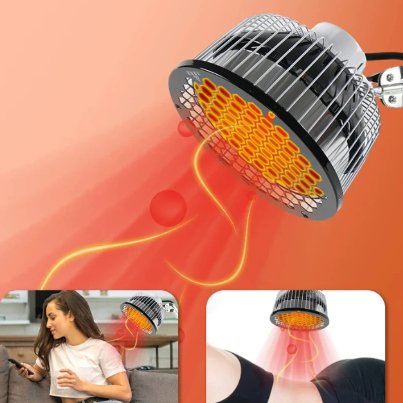 Electromagnetic Wave Acupuncture Lamp Device Desktop Medical Heat Lamps Household Electric Baking Far Infrared Rheumatic Lamp
