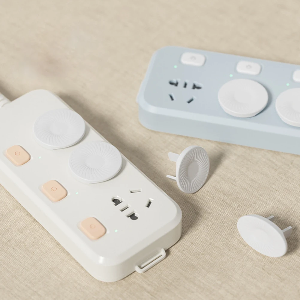 

20pcs Child Safety Outlet Covers Covers Electrical Socket Plug Protector Child Proof Baby Safety Reusable Abs Cover For Home