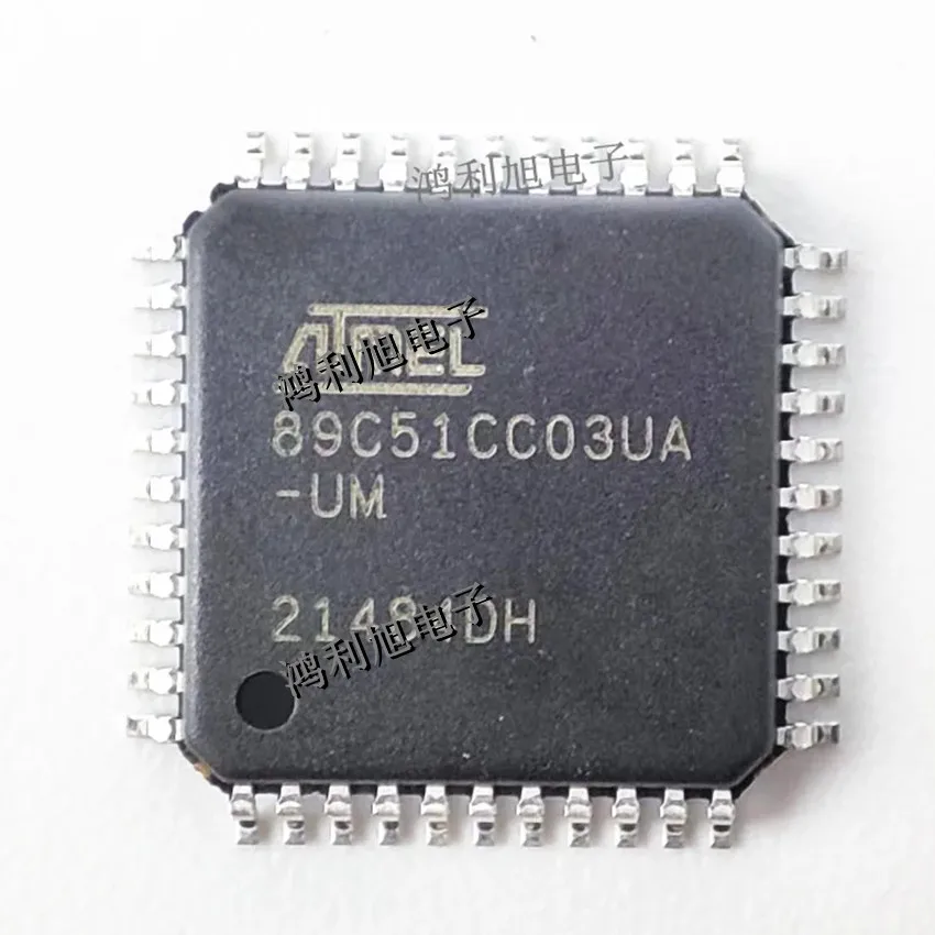 

1PCS/Lot AT89C51CC03UA-RLTUM 89C51CC03UA-UM IC MCU 8BIT 64KB FLASH 44VQFP