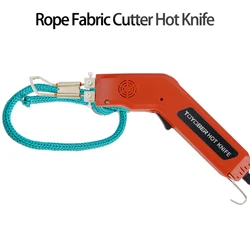 Fabric Cutter Ribbon Cutter Knife Webbing Belts Cutting Thermal Cloth Cutter Electric Heating Knife Kit Hot Knife Rope Cutter