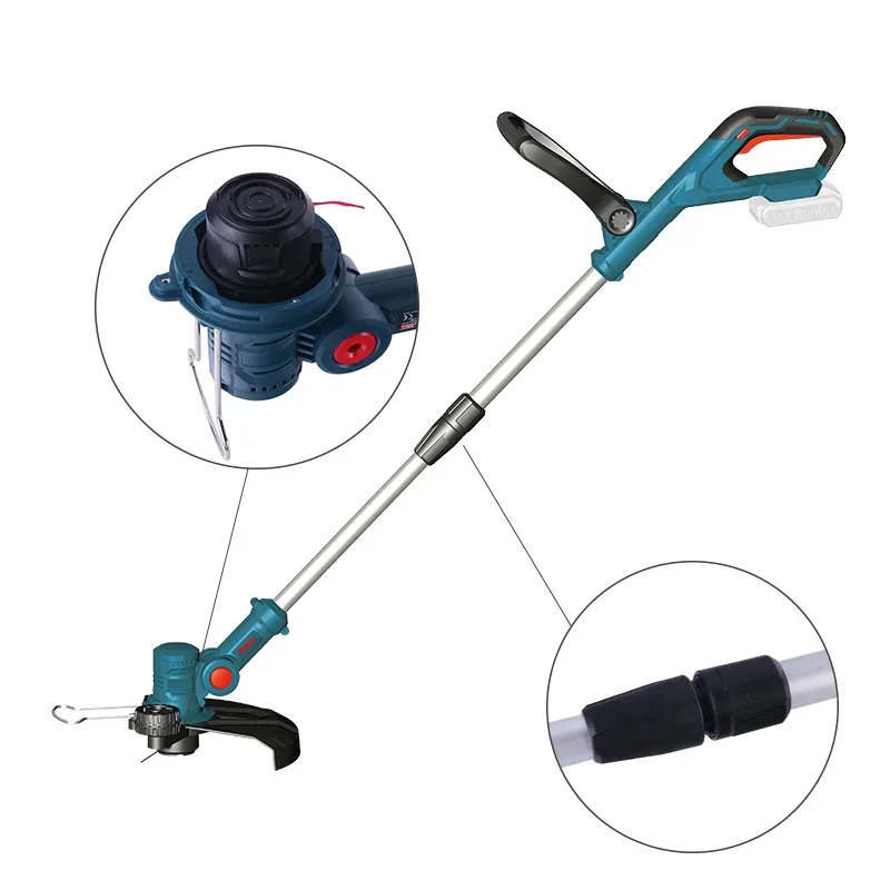 

# Горячий профессиональный перезаряжаемый литий-ионный аккумулятор, садовые инструменты, электрический беспроводной триммер для травы