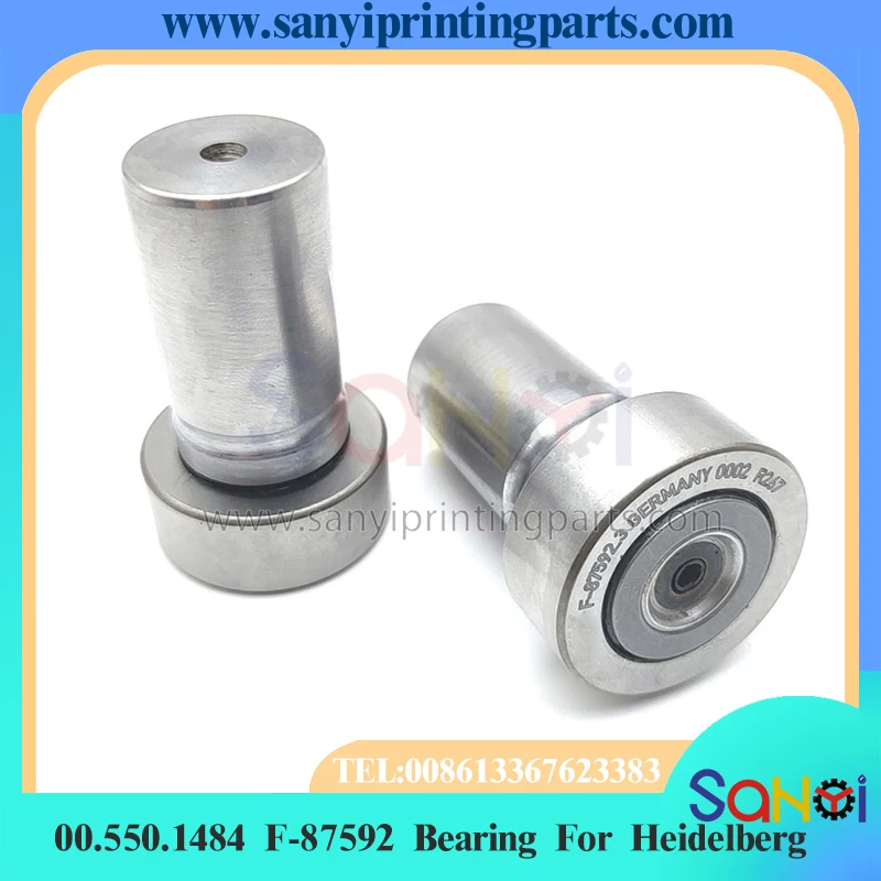 2 Pieces/Lot Best Quality 00.550.1484 F-87592 Cam Follower Bearing For Heidelberg XL105 SM102 Printing Machine Parts