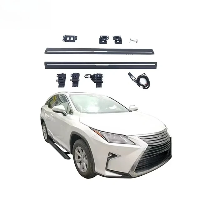 

Electric side pedal aluminum alloy automatic foot pedal automatic folding pedal RX200T RX450 sports simple