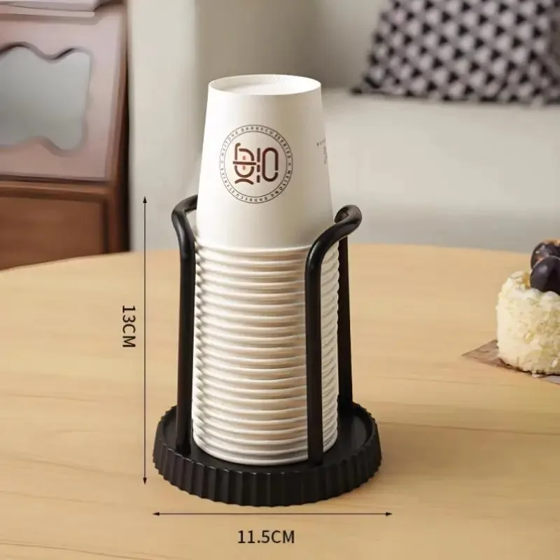 متعددة الوظائف سطح المكتب كوب تخزين الرف حامل فنجان القهوة المنزلية المطبخ ورقة حامل الكأس المتاح الكؤوس المنتقى للمنزل