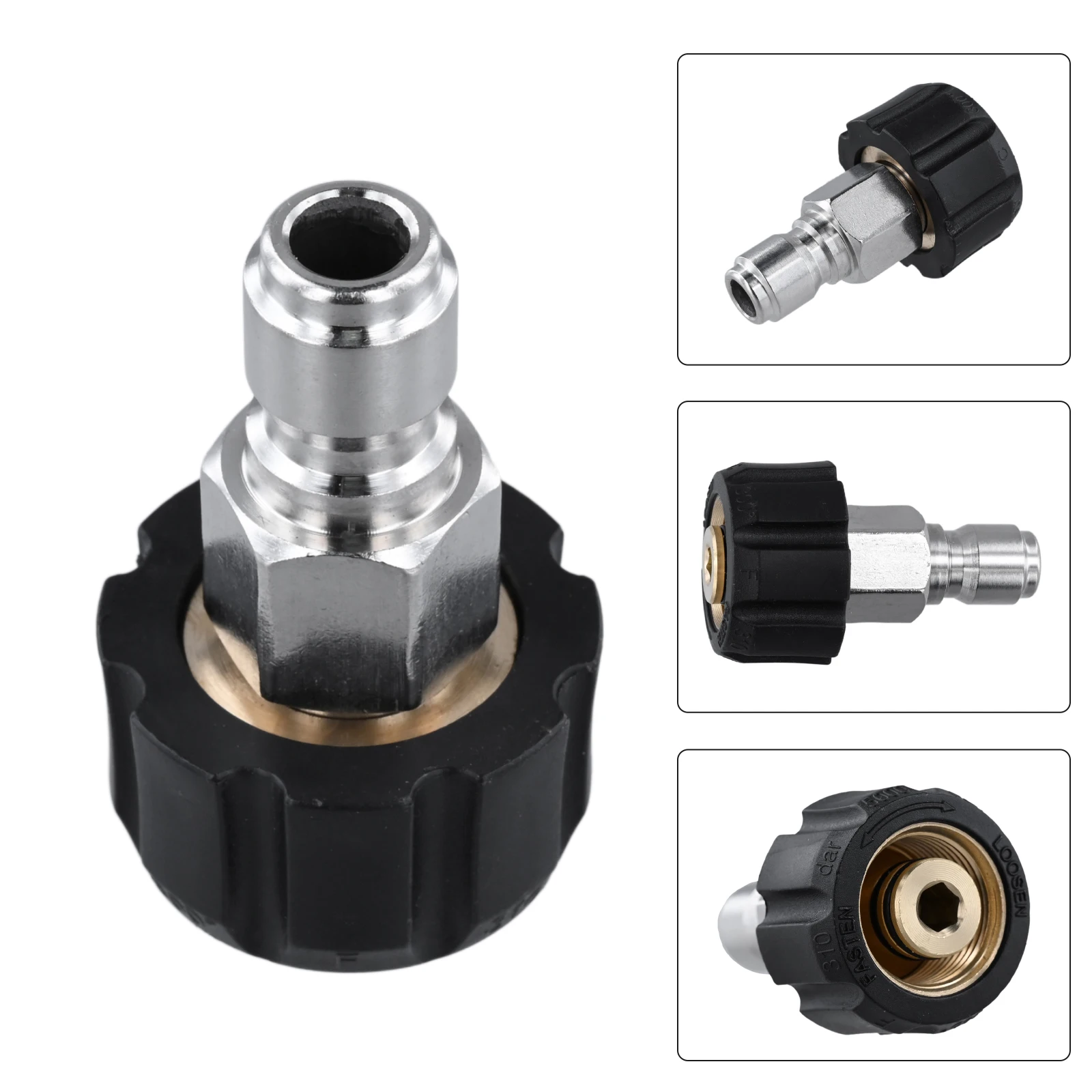 Pressure Washer Parts Exceptional Durability Wide Compatibility For Hydro 24.0446 For Pump Outlets For Sprayer Inlets